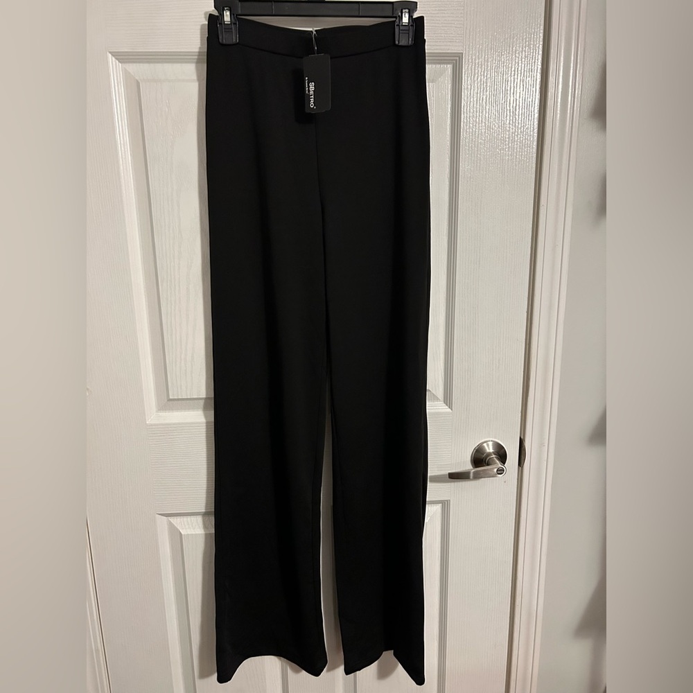 Sbetro High Waisted Straight Leg Pants